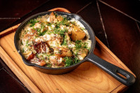 Жареха с грибами